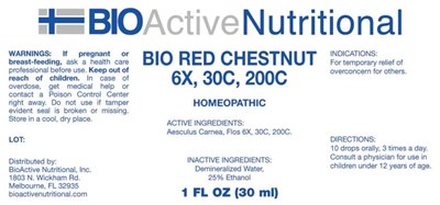 Bio Red Chestnut 6x, 30c, 200c (Bani0311 Bio Red Chestnut 6x, 30c, 200c 6 12 17)
